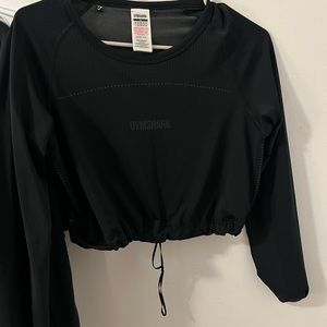 cropped gymshark long sleeve